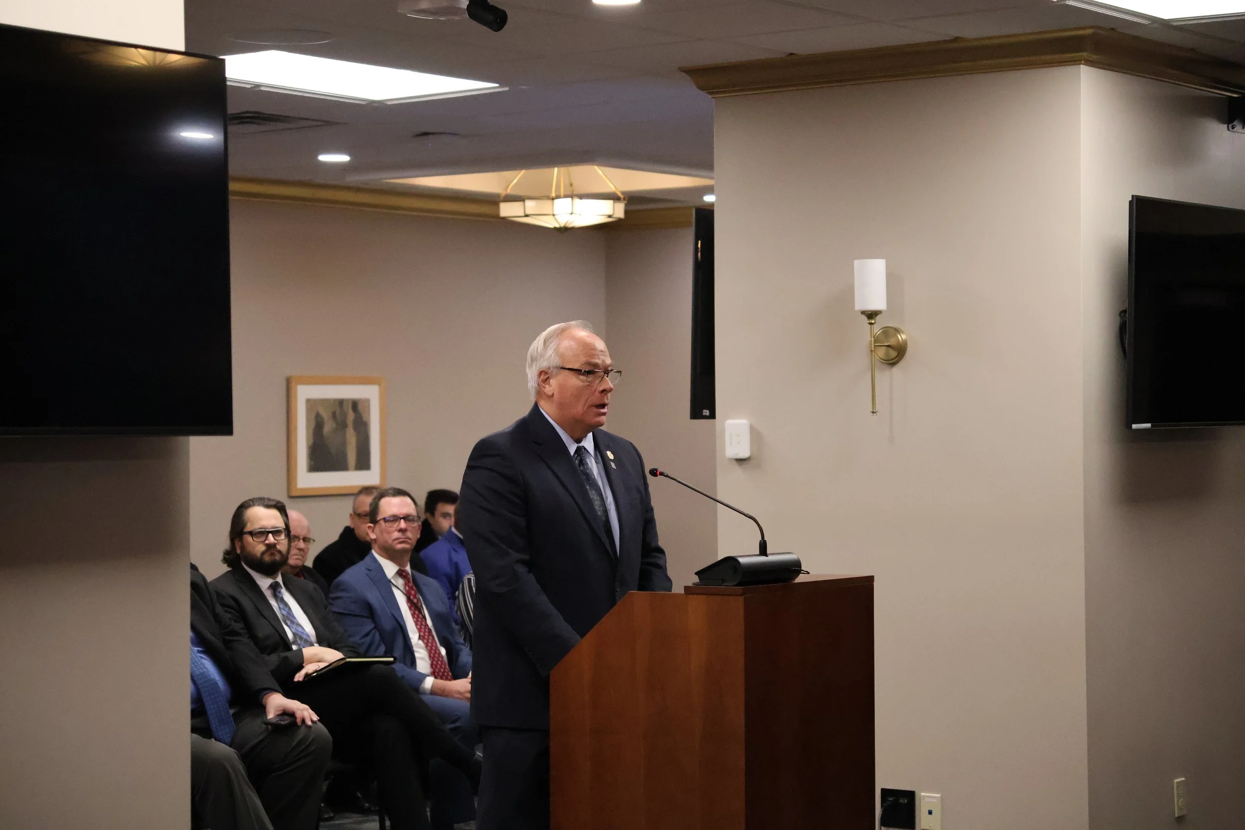 Novak testifies in committee to honor local hero