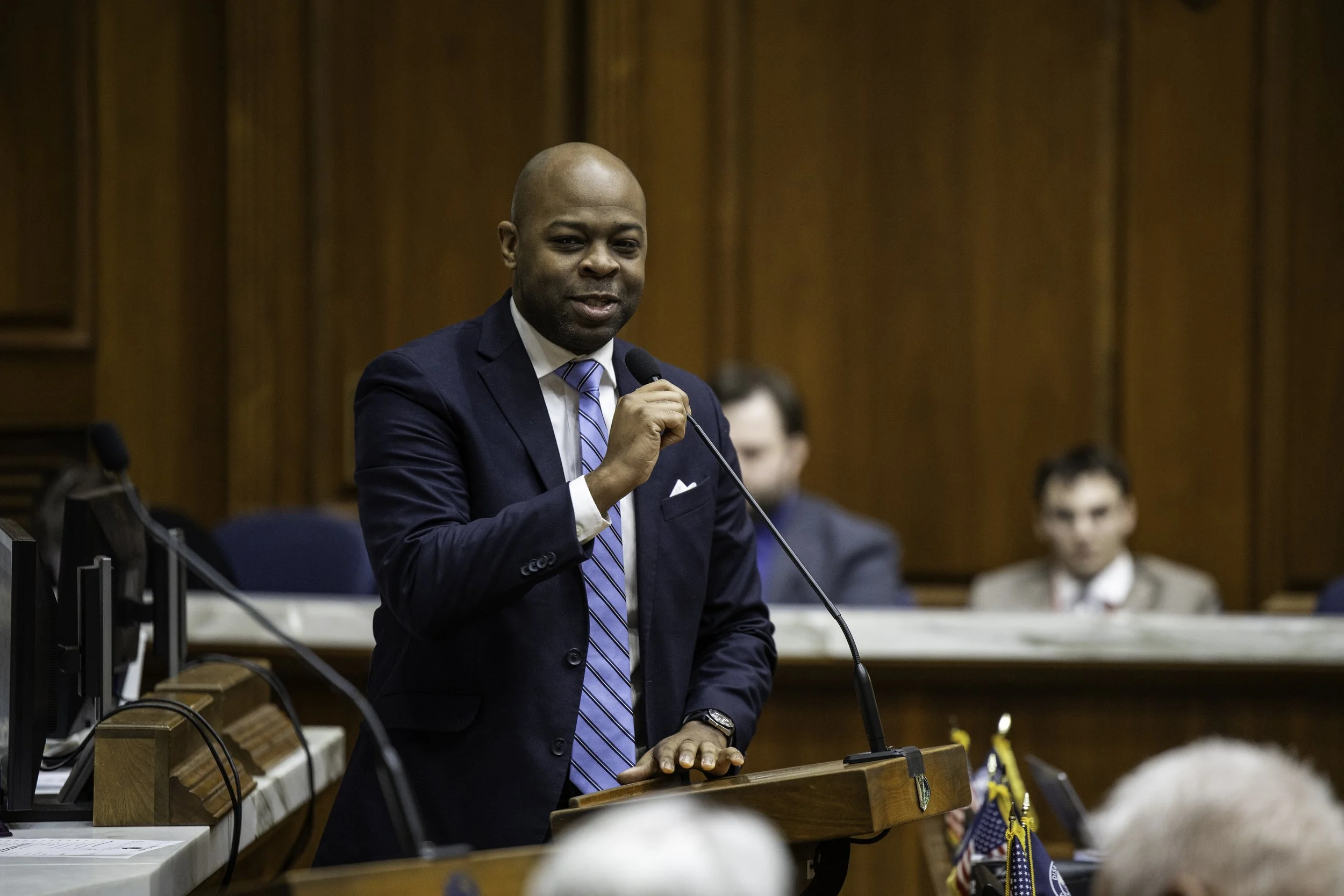 Burton’s co-authored bill creating major utility reform heads to governor’s desk