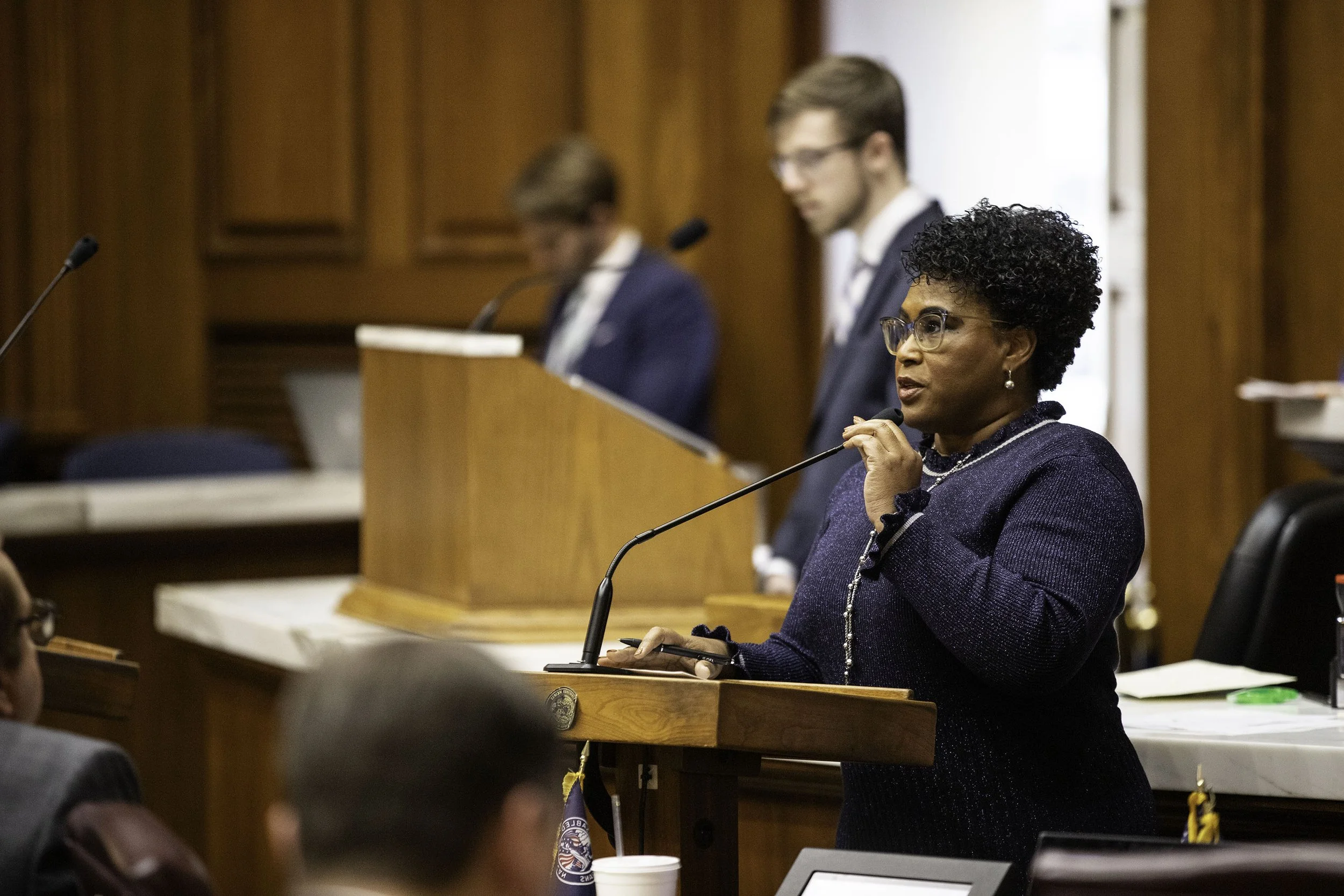 Pryor blasts the sale of AES Corporation to private equity consortium 