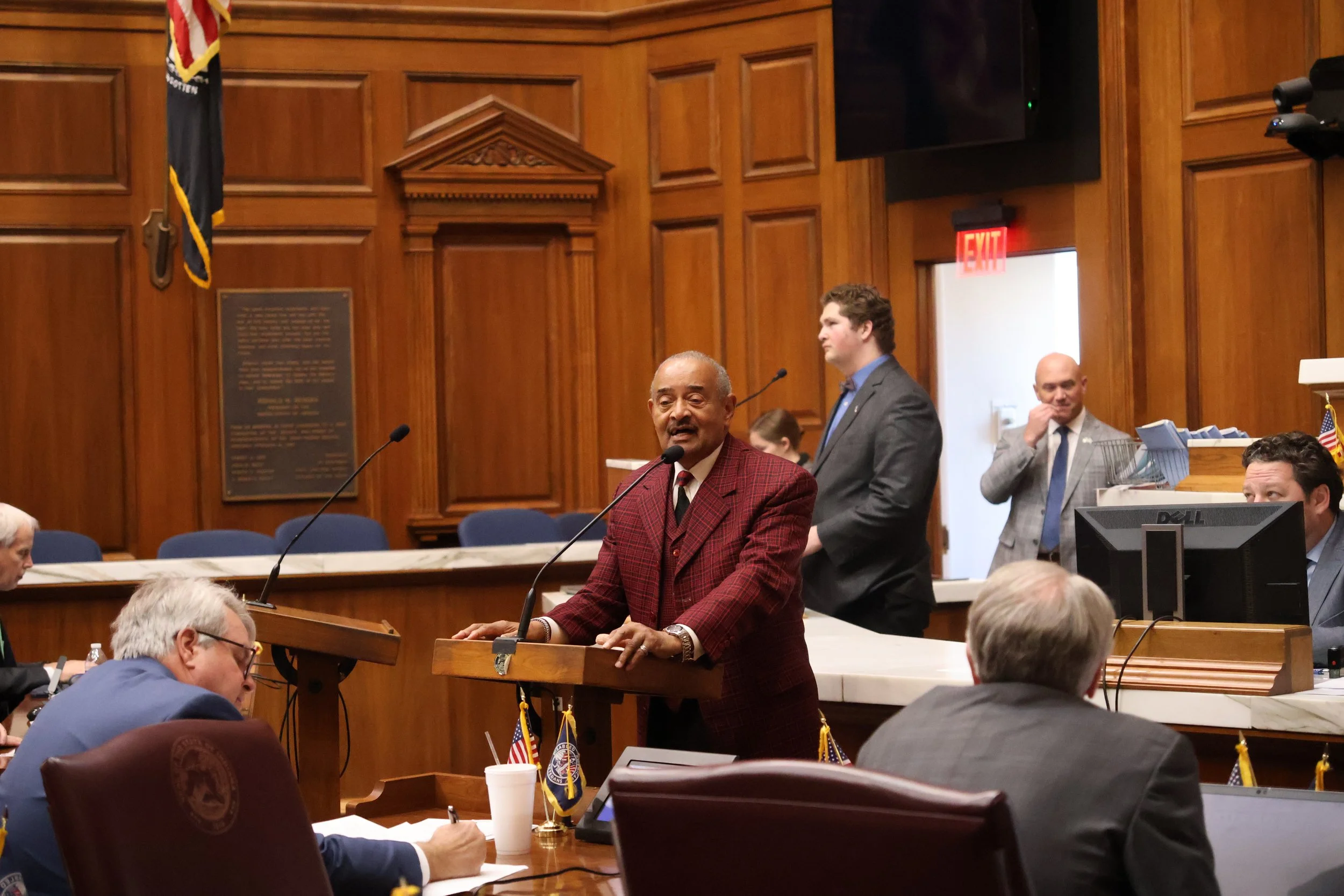 Smith decries AG lawsuit, supports Merrillville