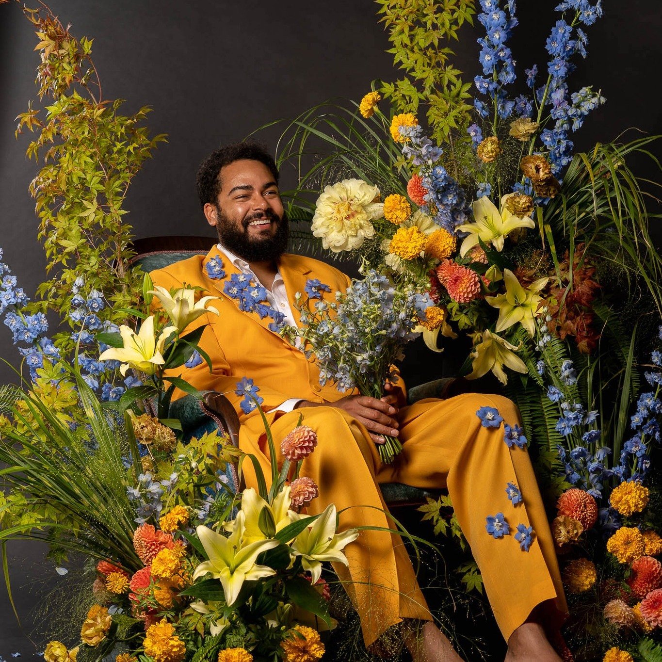 We're not sure what Curtis Cook is doing in this picture but it certainly looks fragrant. He'll share his comic &quot;scense&quot; with us in two big shows during the new Lawrence Comedy Festival, February 20-22, 2025. 
@curtiscookcomedy #comedyfesti