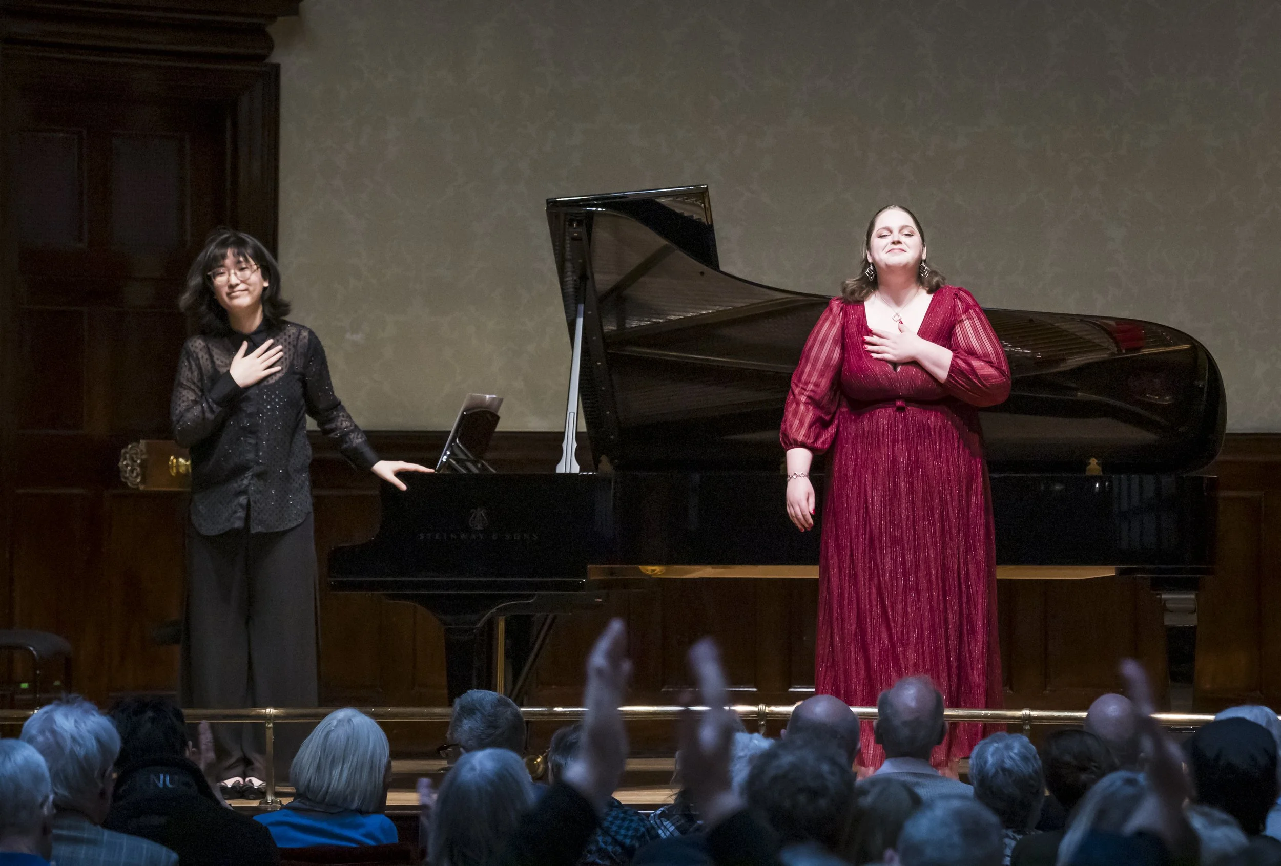 70th Kathleen Ferrier Awards Semi-Final at the Wigmore Hall with pianist Ayane Nakajima 2025 © Emma Brown