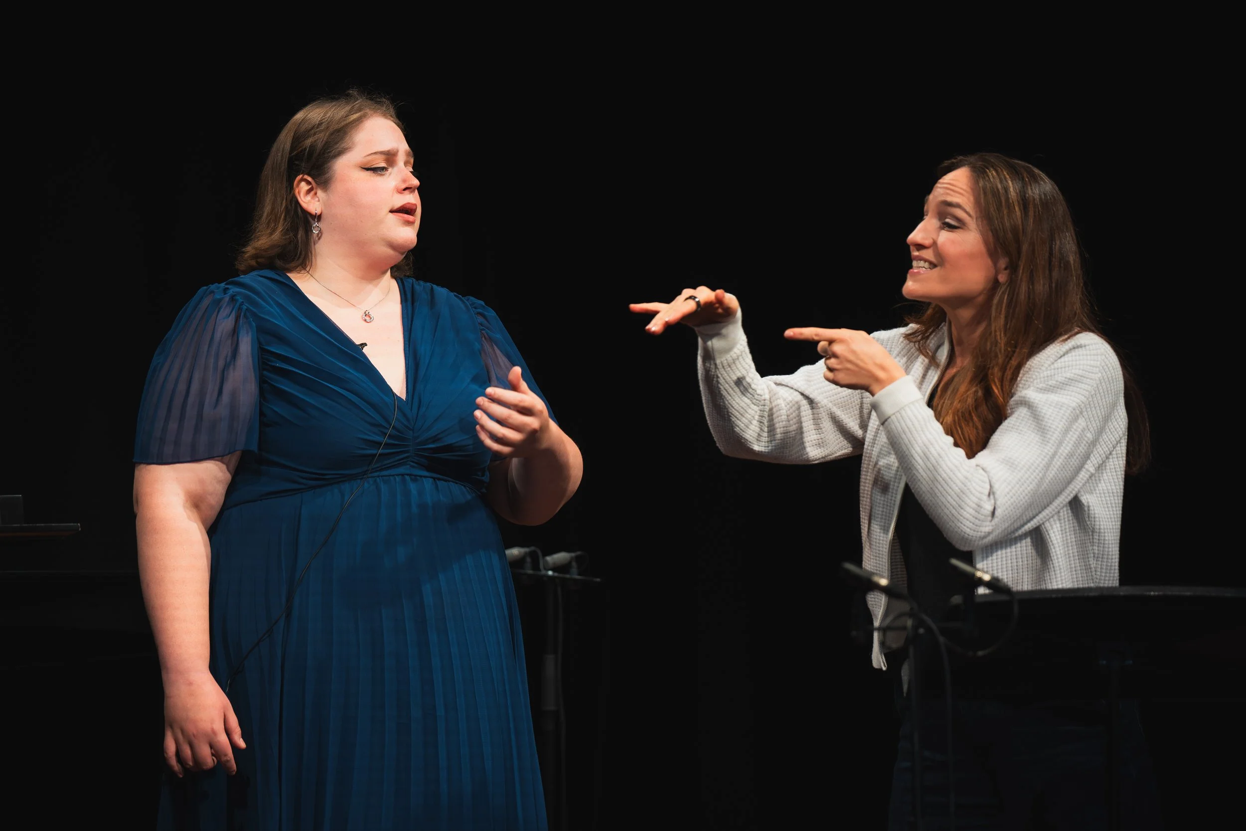 Master with mezzo-soprano Kate Lyndsey 2025 © Jennifer Hawthorn