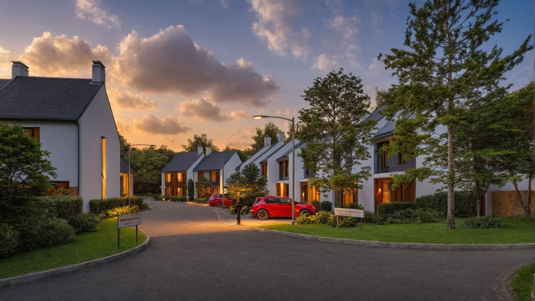 New Build, Housing Development, North Yorkshire