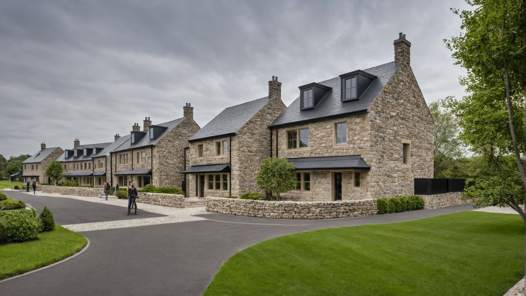 New Build, Housing Development, North Yorkshire