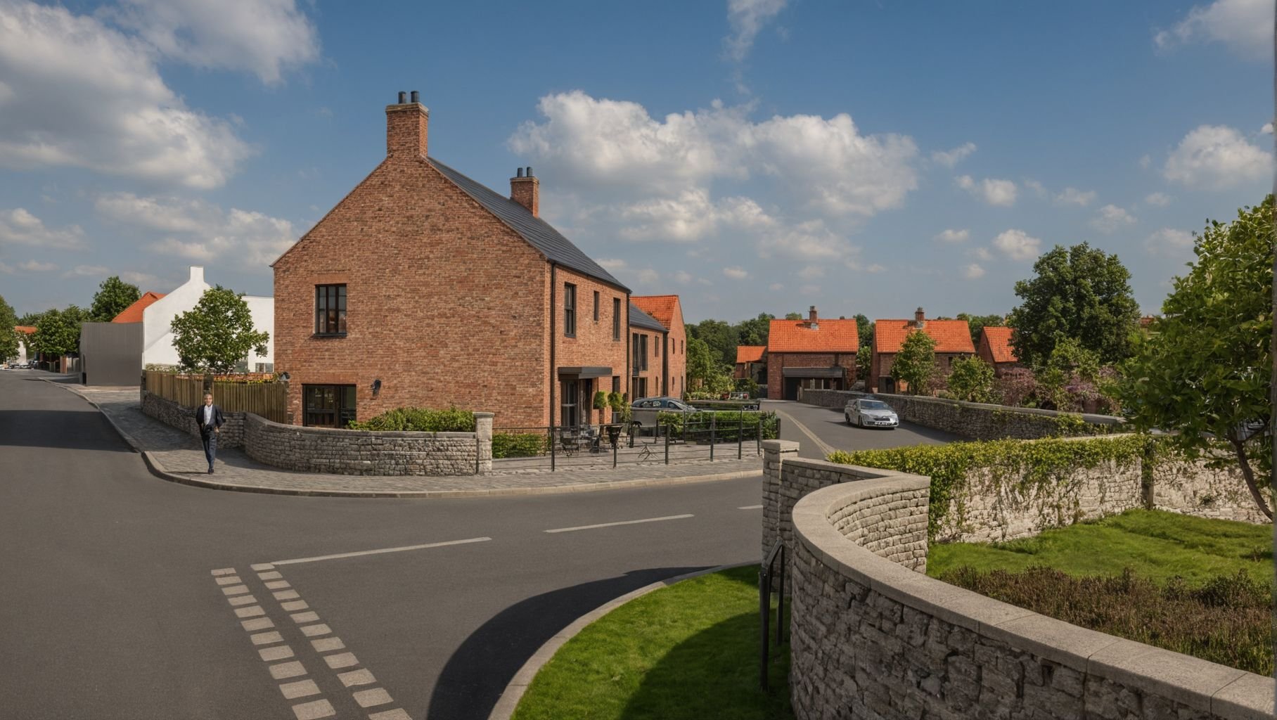 New Build, Housing Development, North Yorkshire