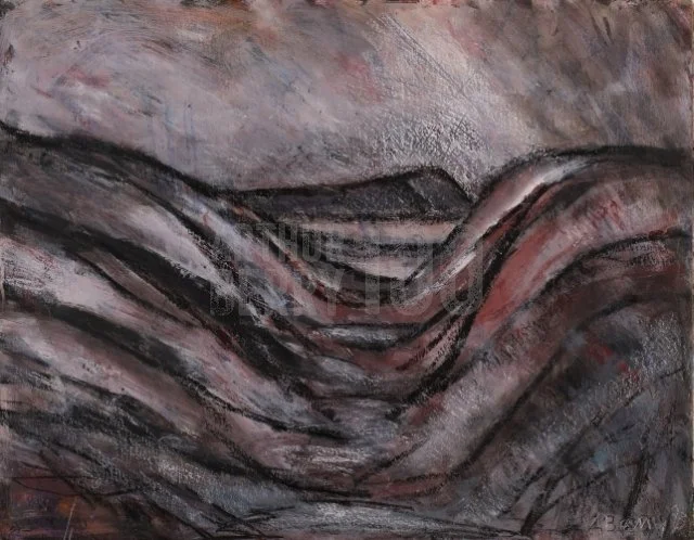 Industrial Landscape (1993), Mixed Media 31.5 x 24 inch