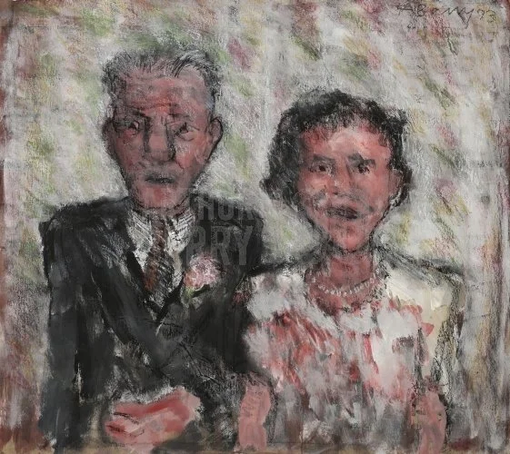 Second Time Round (1993), Mixed Media 41.5 x 34 inch