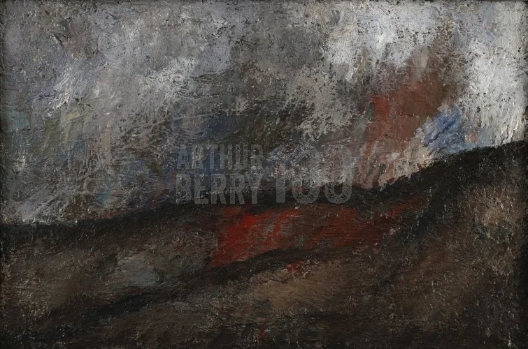 Landscape (c 1967/70), Oil 30 x 42 inch