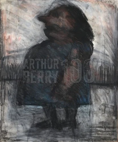 Fat Woman (1969), Mixed Media 20 x 25 inch
