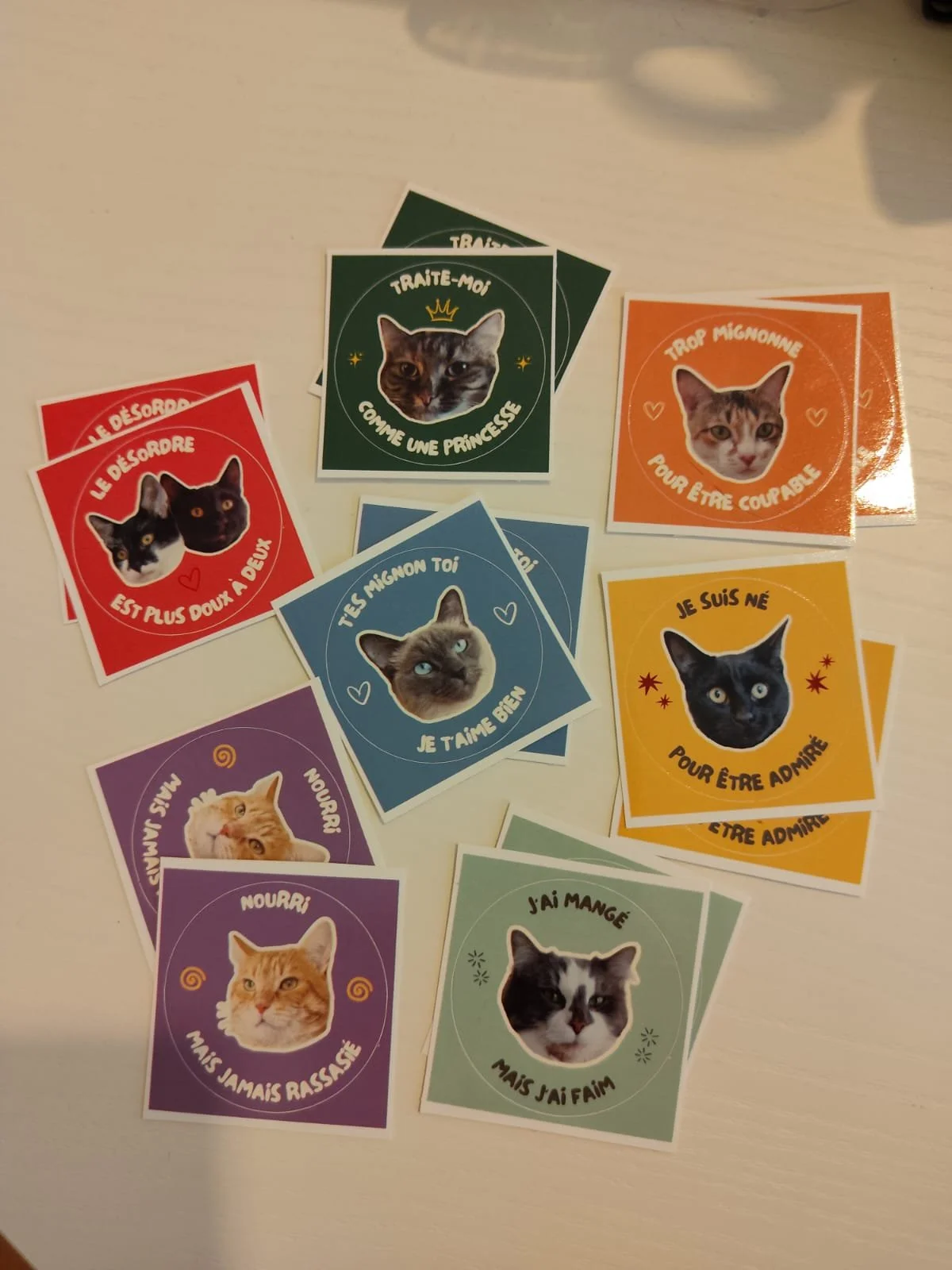 Pack 7 Stickers