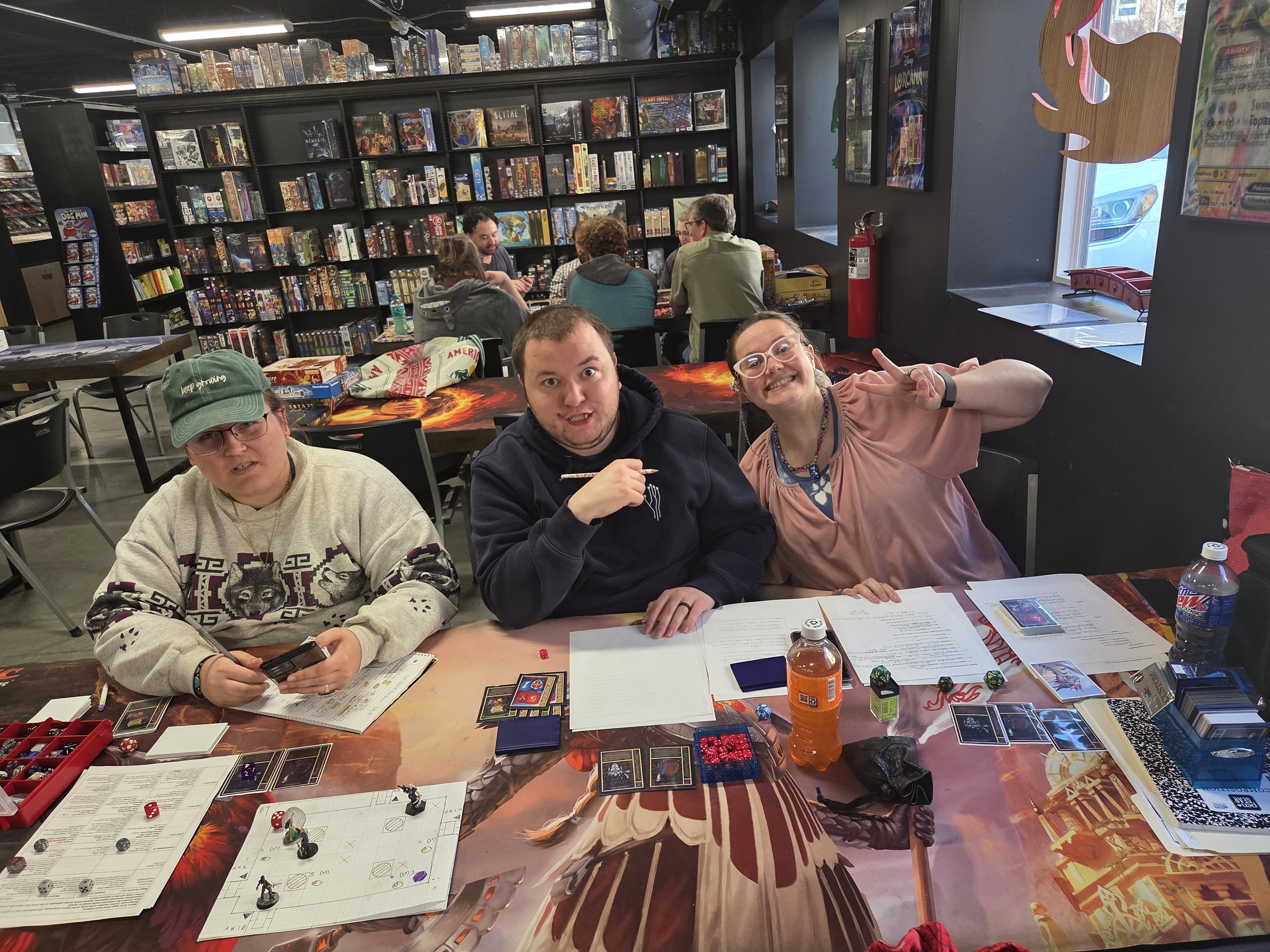 Demayth Session at Paradox Comics and Cards