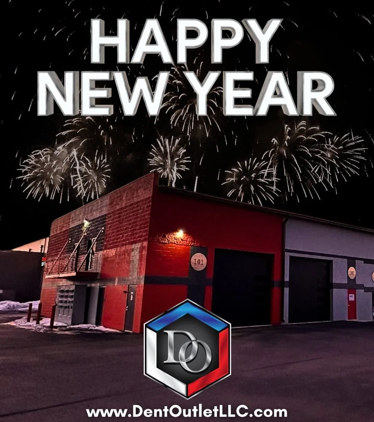 Here&rsquo;s to an amazing 2026! Happy New Year from all of us at Dent Outlet.