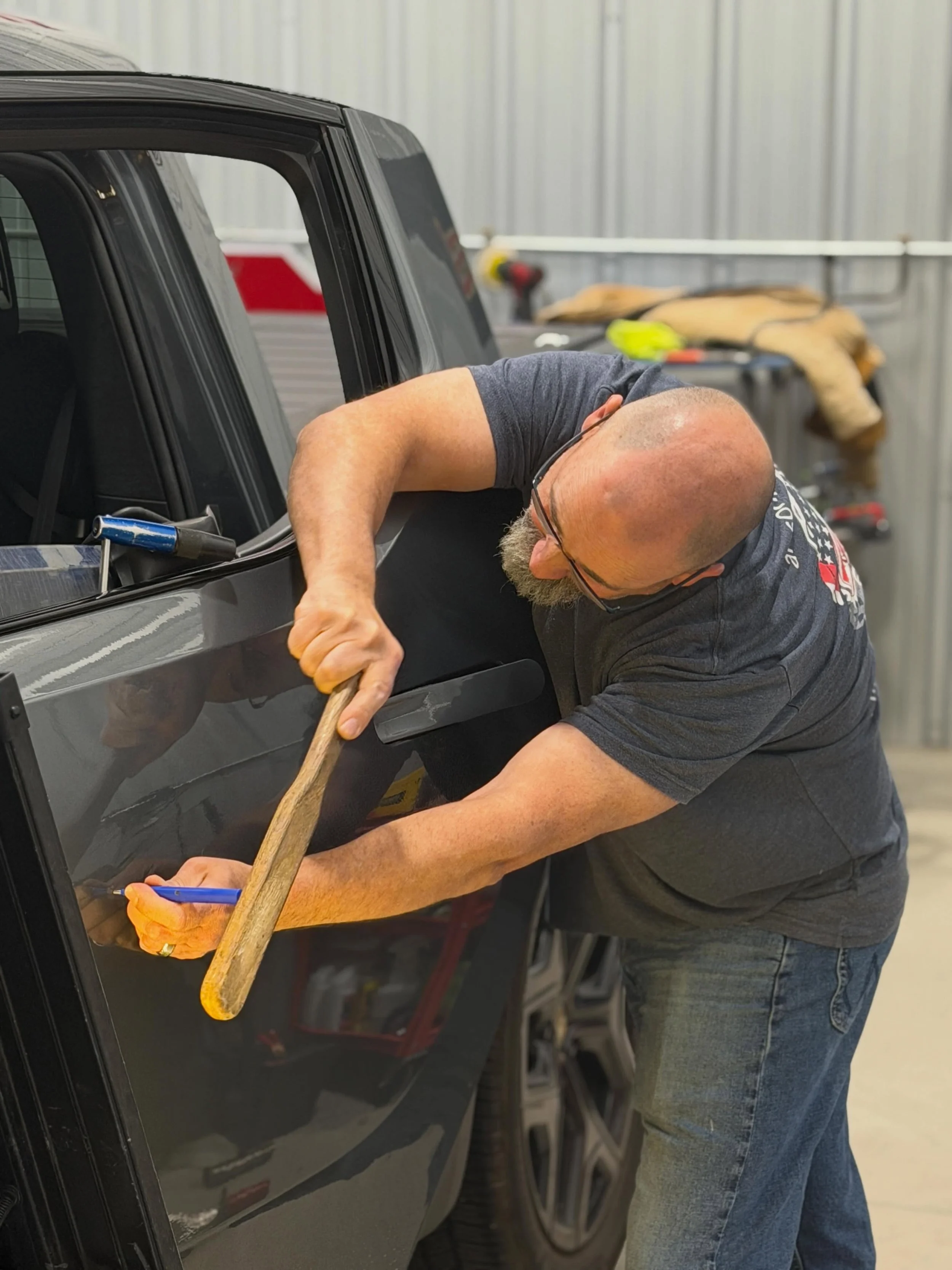 Hammering out another week of dings and dents in Monument, CO. Storms will be here sooner than later. Make Dent Outlet your first call.