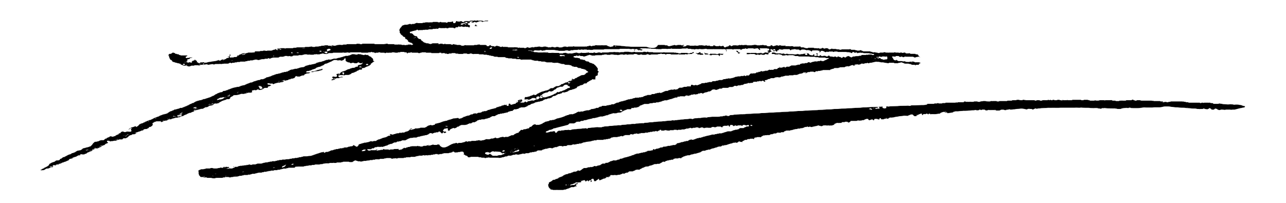 Line drawing of multiple long, thin, wavy objects resembling hair or strings, on a black background.