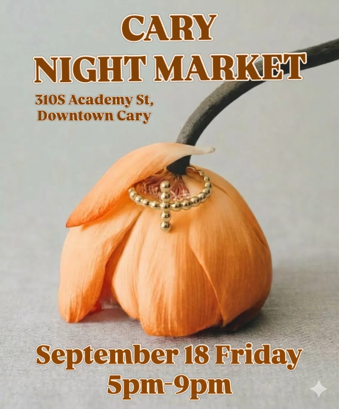 Come visit us ✨ 
@thenightmarketcompany @downtowncary_nc @downtowncarypark