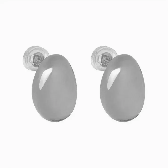 Talence Earrings in Silver