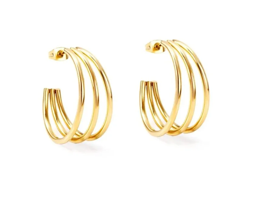 Lizzie Hoop Earrings