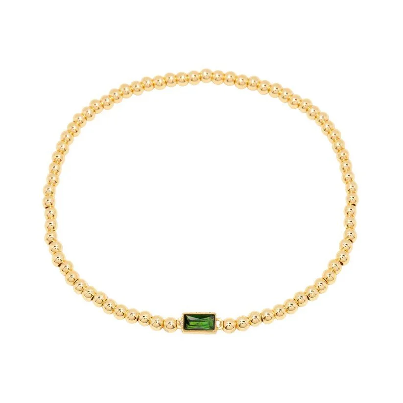 Betsy Birthstone Beaded Bracelet