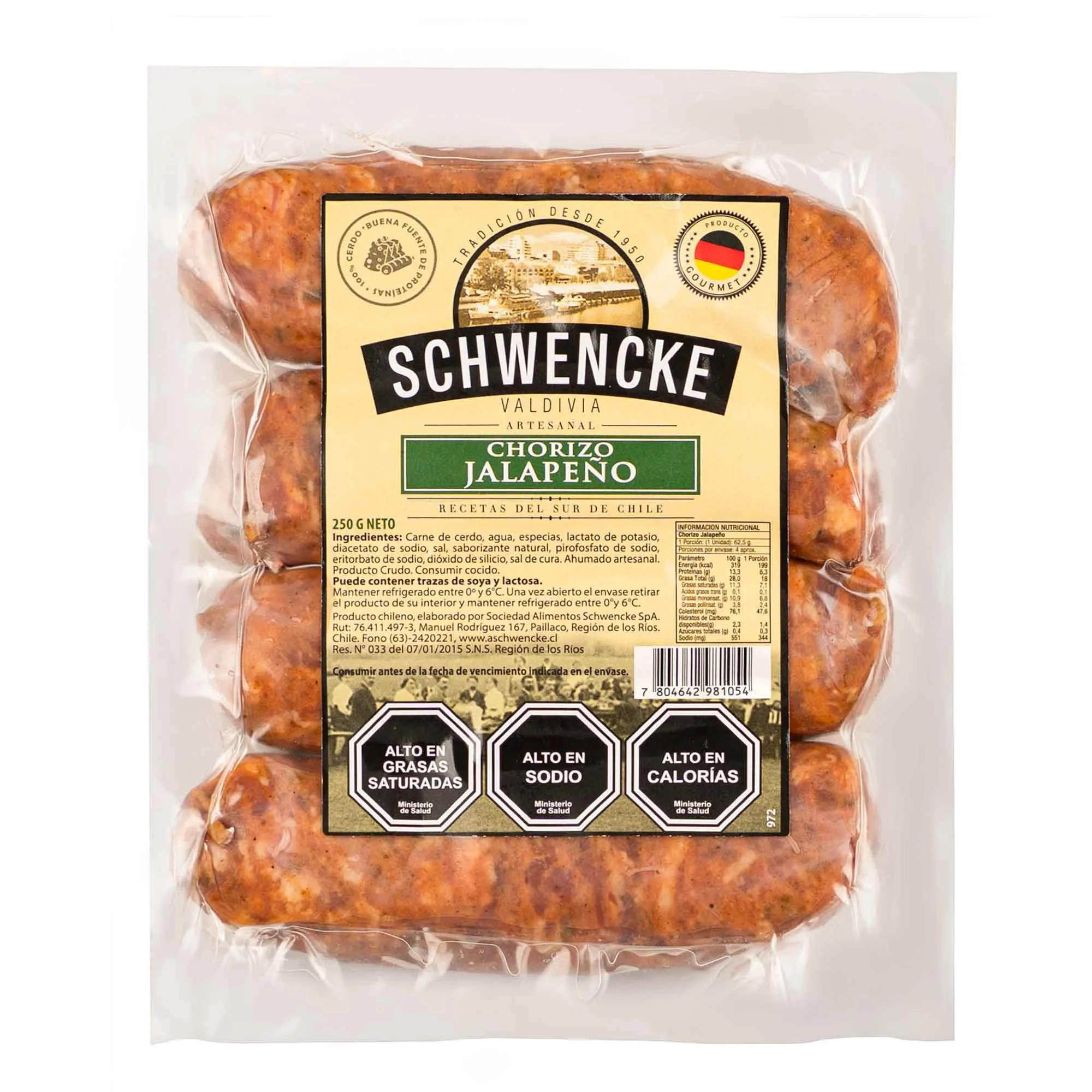 Chorizo Jalapeño Schwencke