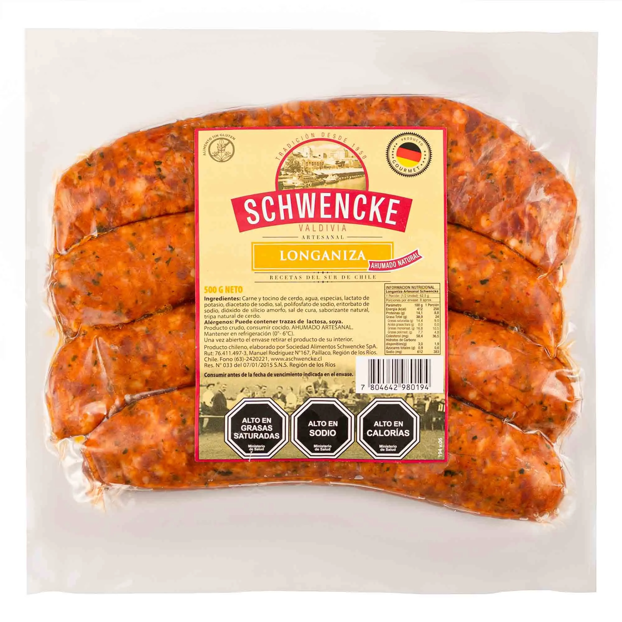 Longanizas Schwencke