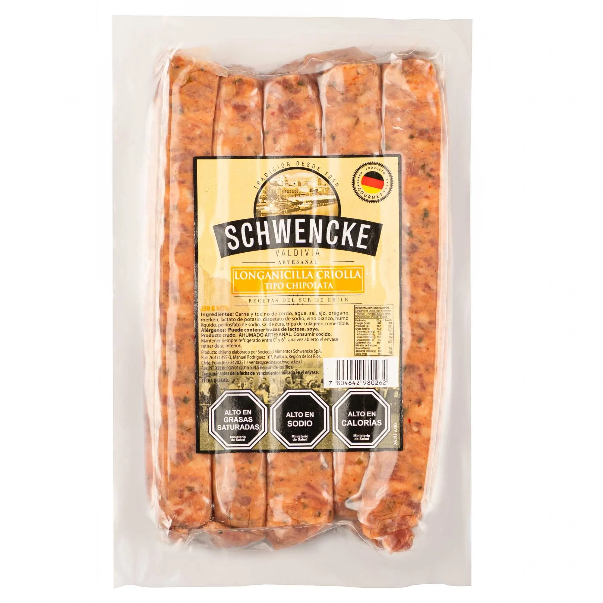 Longanizas Schwencke