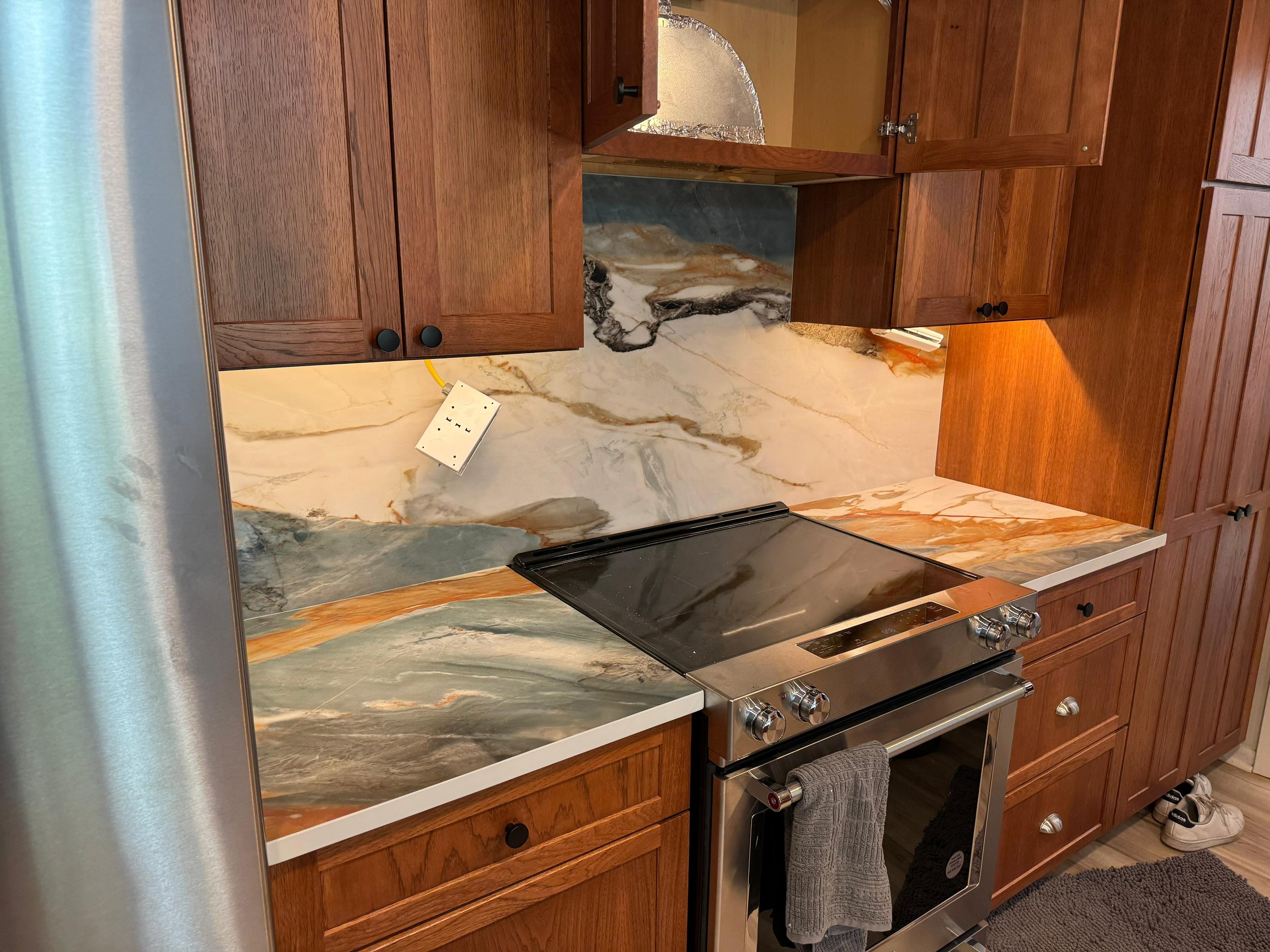 Traditional Or Transitional Kitchen Remodel by Granite and Marble Direct LLC project photo 3