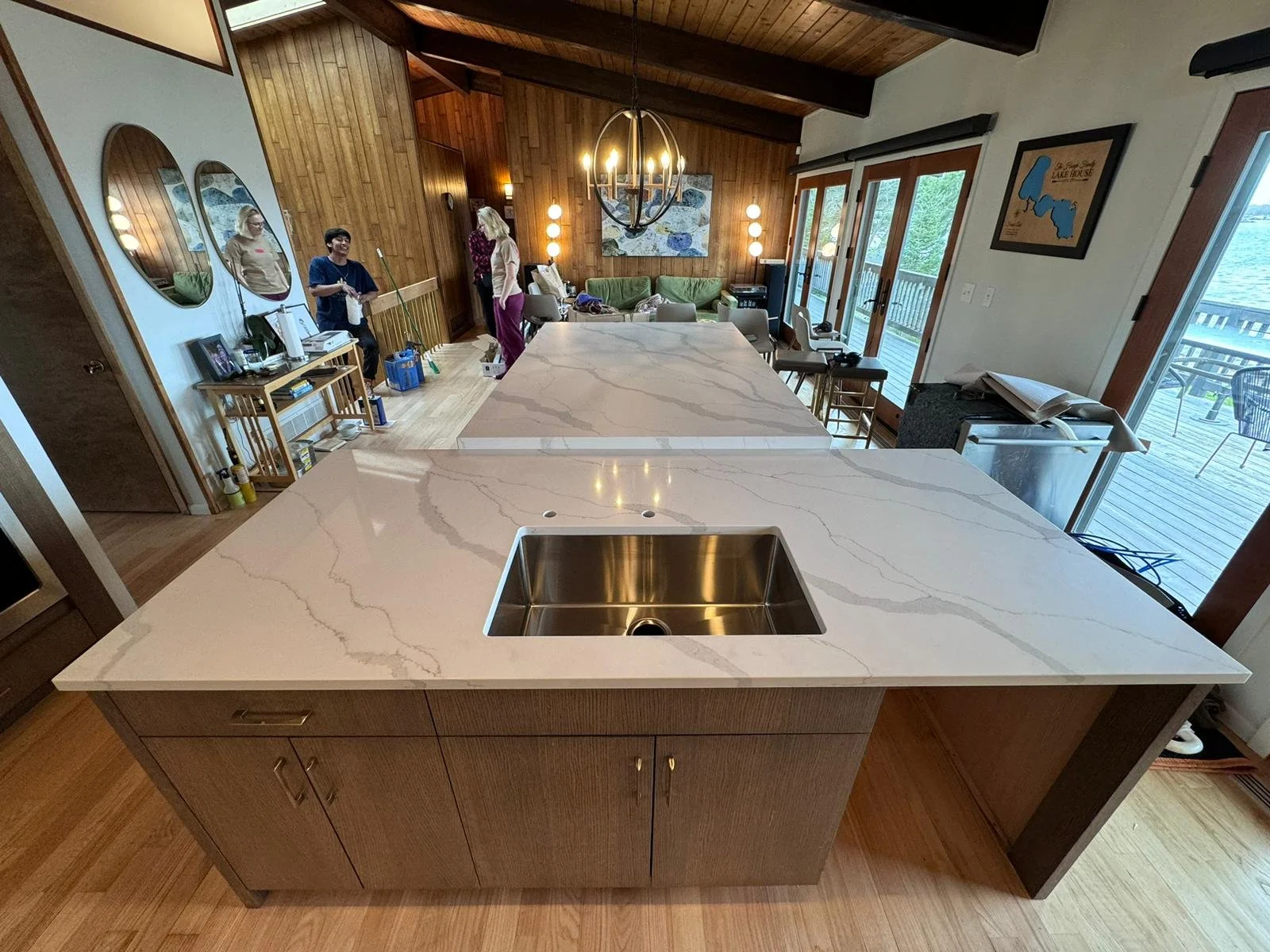 Contemporary Kitchen Remodel by Granite and Marble Direct LLC — Project 1 project photo 3