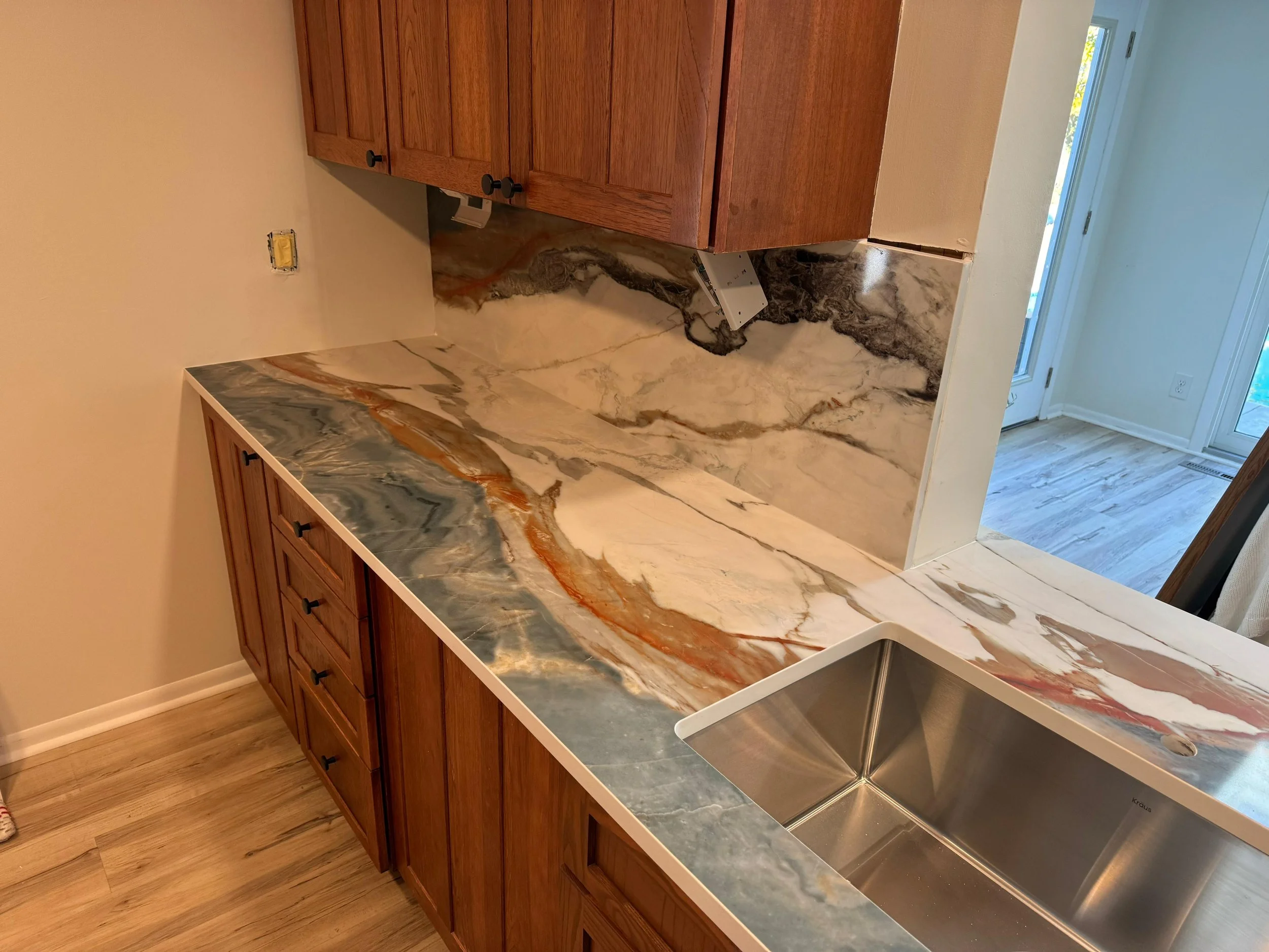 Traditional Or Transitional Kitchen Remodel by Granite and Marble Direct LLC project photo 5