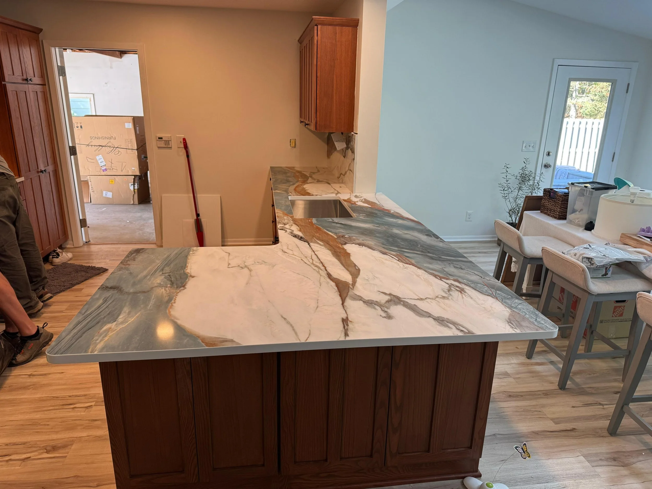 Traditional Or Transitional Kitchen Remodel by Granite and Marble Direct LLC project photo 6