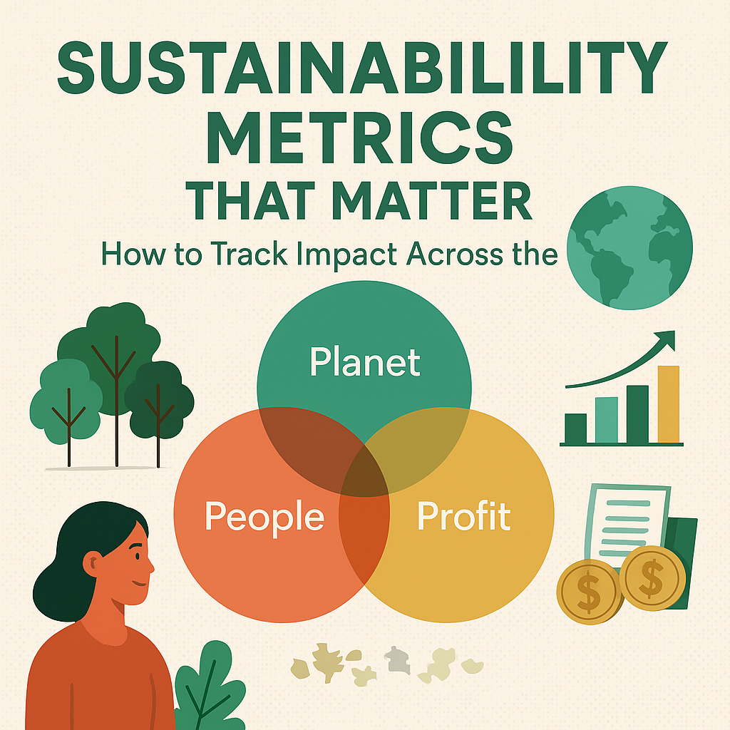 Sustainability Metrics That Matter: How to Track Impact Across the Triple Bottom Line