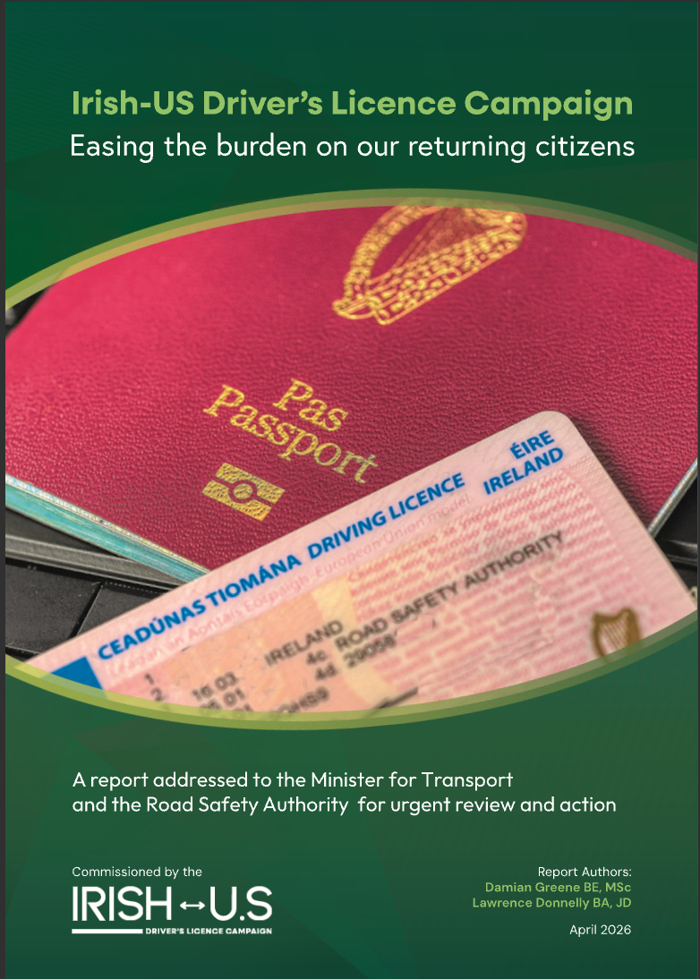 Report to Irish Government, Minister for Transport, and Road Safety Authority urges action