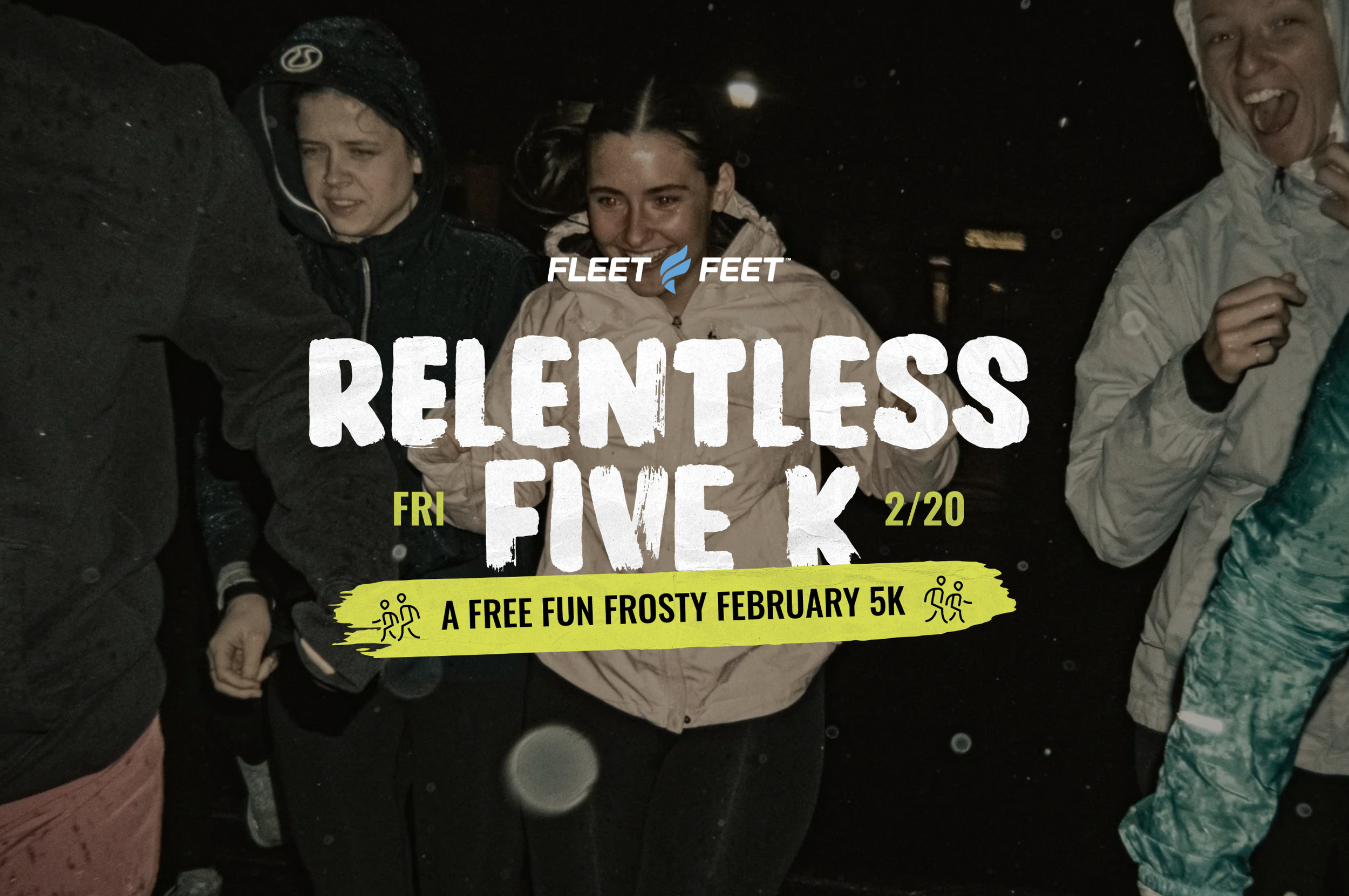 FUN, FREE, FLEET FEET 5K, FRIDAY, FO’REAL