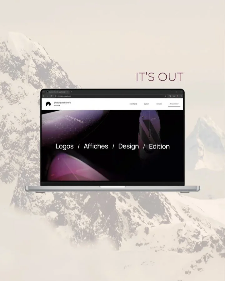 On enchaine avec un nouveau site internet pour @christianmoretti.graphiste !

On a travaill&eacute; main dans la main pour obtenir un design &eacute;pur&eacute; et minimaliste en noir et blanc, qui met parfaitement en avant ses cr&eacute;ations graph