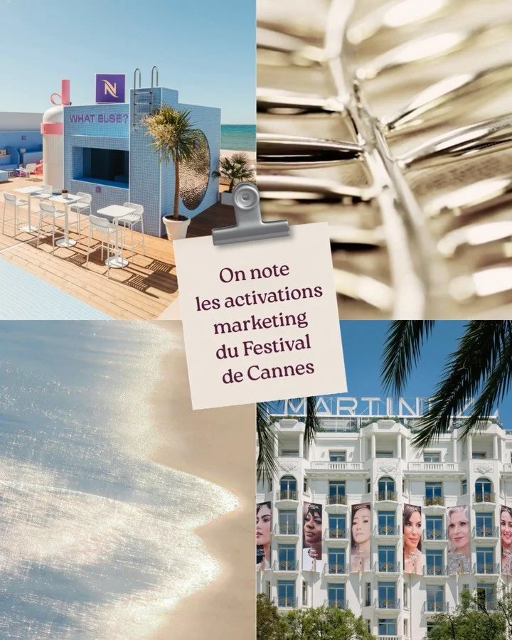 Festival de Cannes&hellip; but make it marketing ! 
On est parties se balader sur la Croisette pour d&eacute;couvrir les activations des marques pendant le festival, et c&rsquo;&eacute;tait plut&ocirc;t sympa ☀️

#festivaldecannes