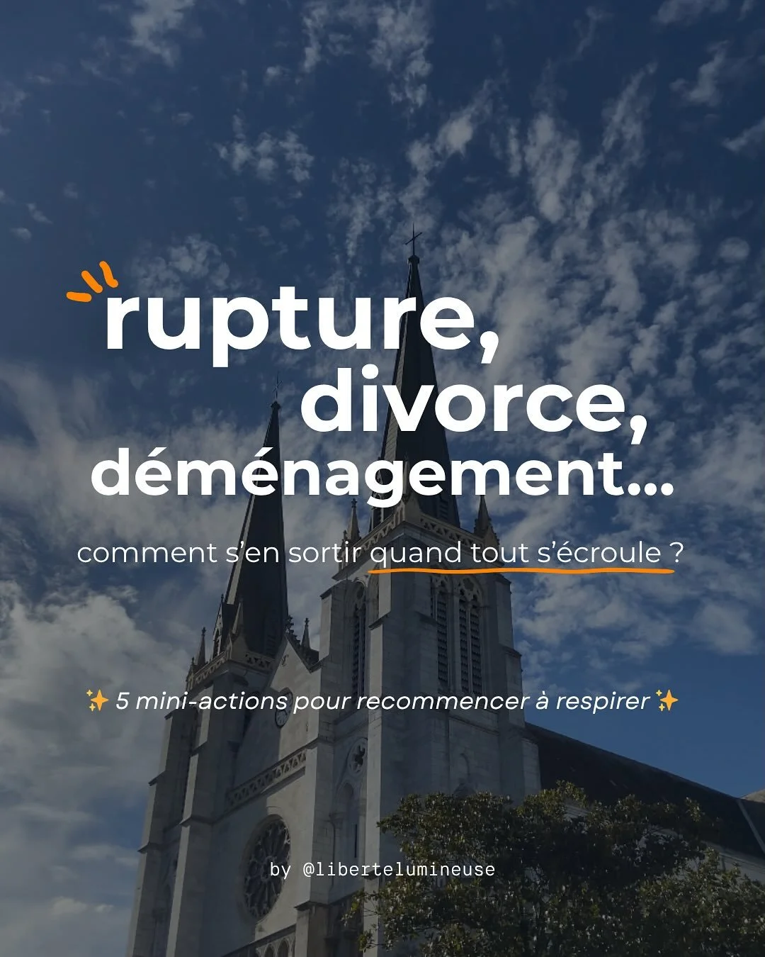 Quand tout s&rsquo;&eacute;croule, on a tendance &agrave; chercher des solutions &ldquo;radicales&rdquo; : tout changer d&rsquo;un coup, repartir &agrave; z&eacute;ro, &ldquo;se reprendre en main&rdquo;.

Mais ce dont on a vraiment besoin dans ces mo