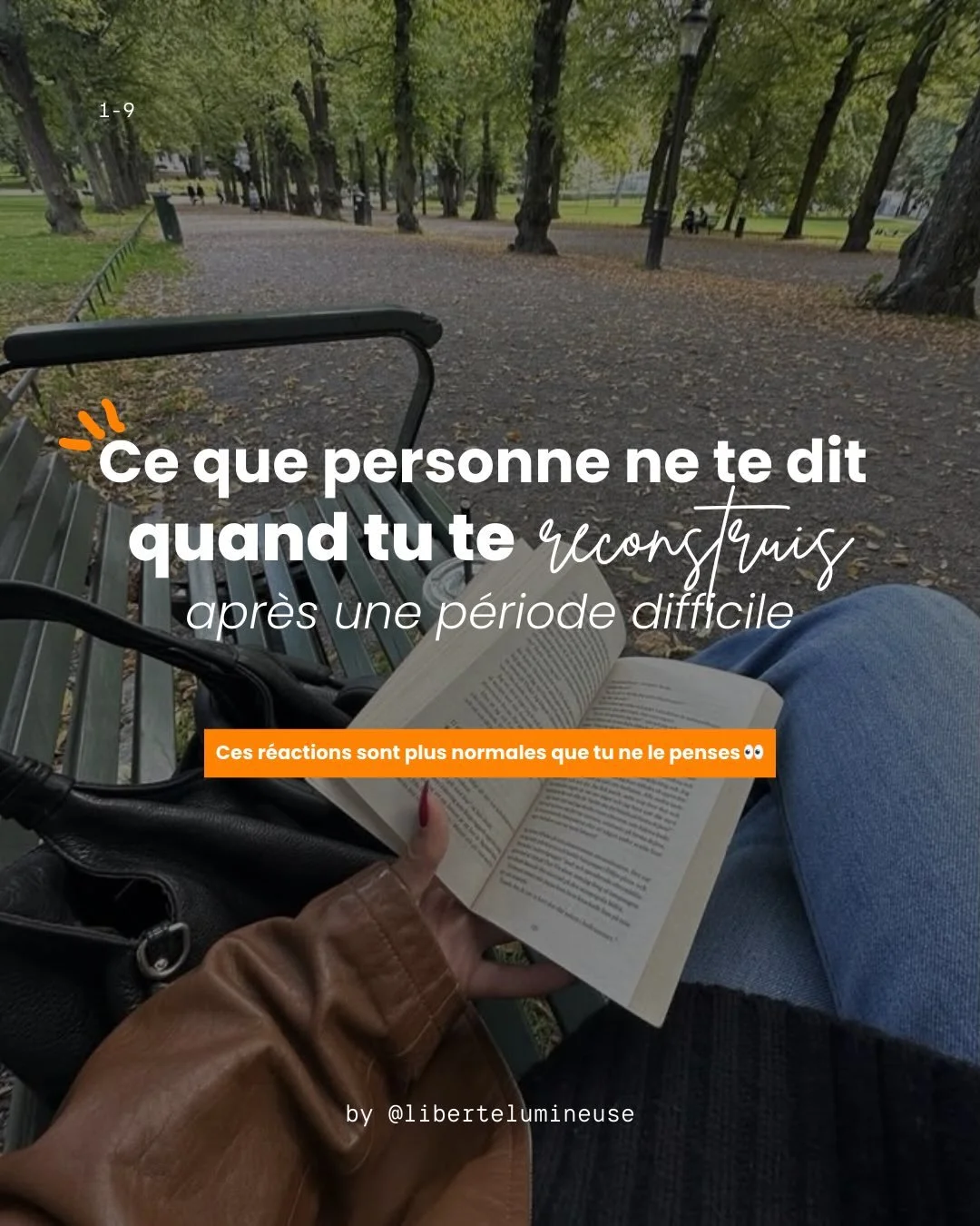 Quand on traverse une p&eacute;riode diﬃcile, on imagine souvent que la suite va ressembler &agrave; &ccedil;a :
👉🏻 un d&eacute;clic
👉🏻 un moment o&ugrave; &ldquo;&ccedil;a y est&rdquo;, on va mieux
👉🏻 et ensuite la vie reprend normalement

Mai
