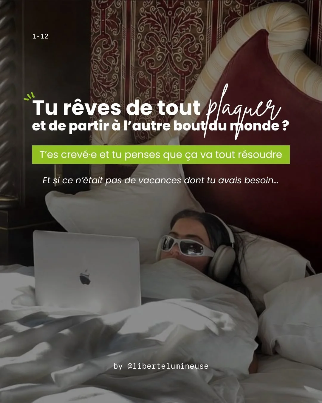 Tu pars en vacances et tu reviens encore plus crev&eacute;&middot;e ?

C&rsquo;est pas que tu ne te reposes pas assez.

Le vrai probl&egrave;me ? Ton corps n&rsquo;arrive pas &agrave; vraiment rel&acirc;cher.
(normal vu tout ce qu&rsquo;il a accumul&