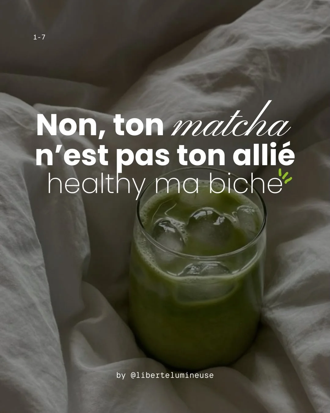 Les bases, c&rsquo;est HOT ❤🔥
Le reste, c&rsquo;est du bonus ma biche.

D&rsquo;ailleurs, si tu veux tester un matcha de qualit&eacute;, je te conseille celui de chez @anatae_matcha (c&rsquo;est celui que je bois tous les matins, EN PLUS des bases o