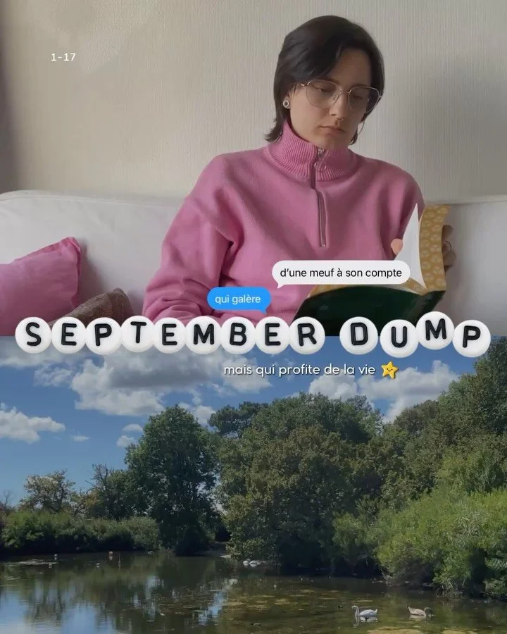 SEPTEMBER DUMP 💖

Ralala, le mois de mes 29 ans, derni&egrave;re ann&eacute;e de ma vingtaine comme dirait mon fr&egrave;re&hellip; 🎂

Beaucoup de sorties au soleil, de big (big) c&acirc;lins avec la star, de bouillons et de confiture d&rsquo;abric