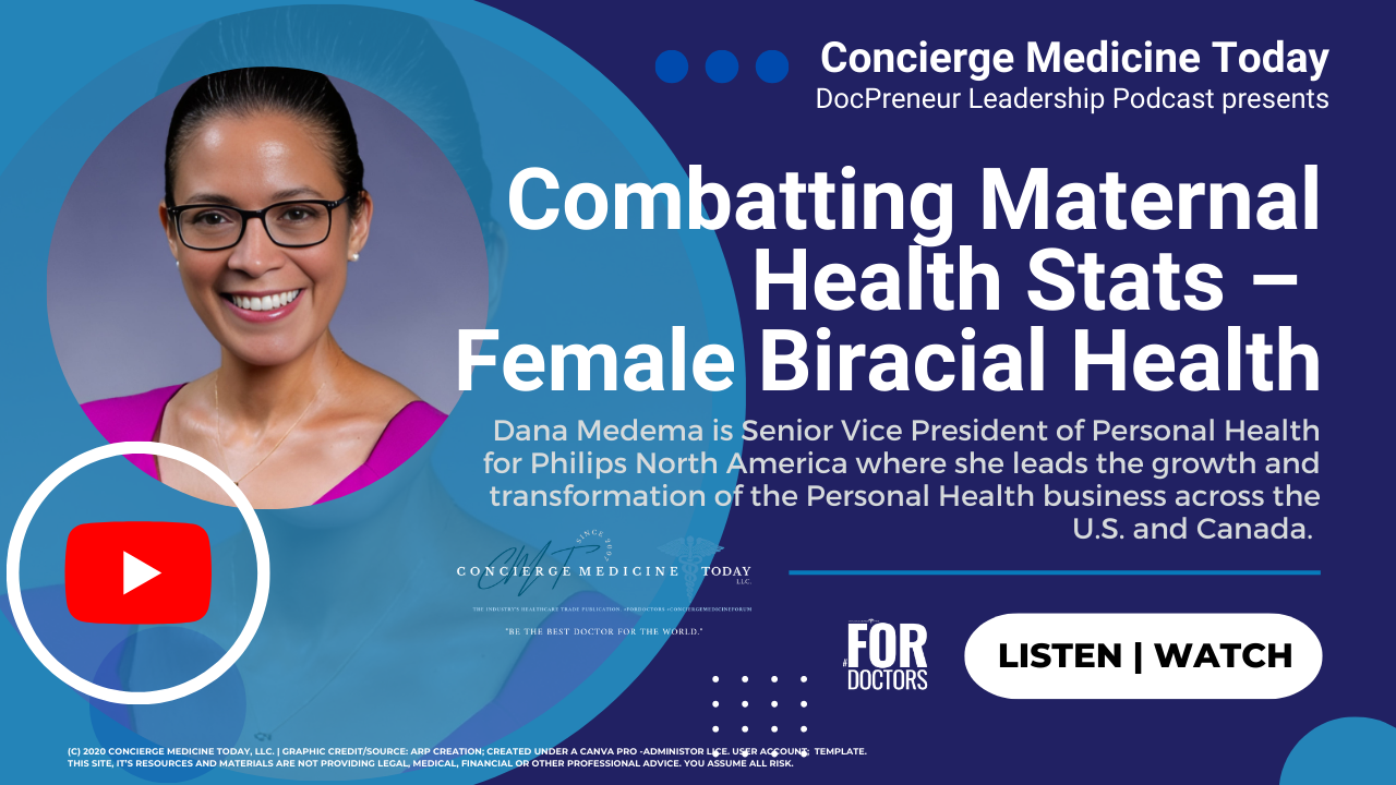 New episode: Combatting Maternal Health Stats – Female Biracial Health Tech Executive, Meet Dana Medema