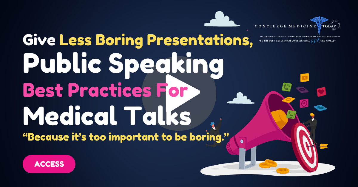Best Practice Medical Lecture Tip #7: Get out of the green room and into THE room [where your audience is!]