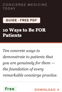 10 Ways to be FOR Patients