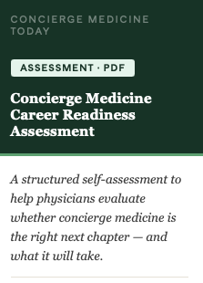 Concierge Medicine Career Readiness Assessment
