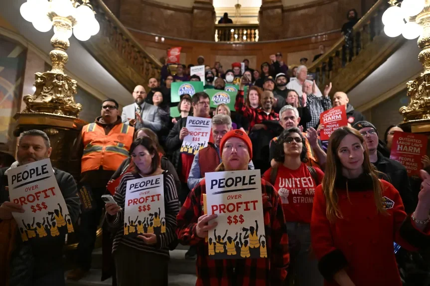 Colorado House passes union-organizing bill as another veto threat looms