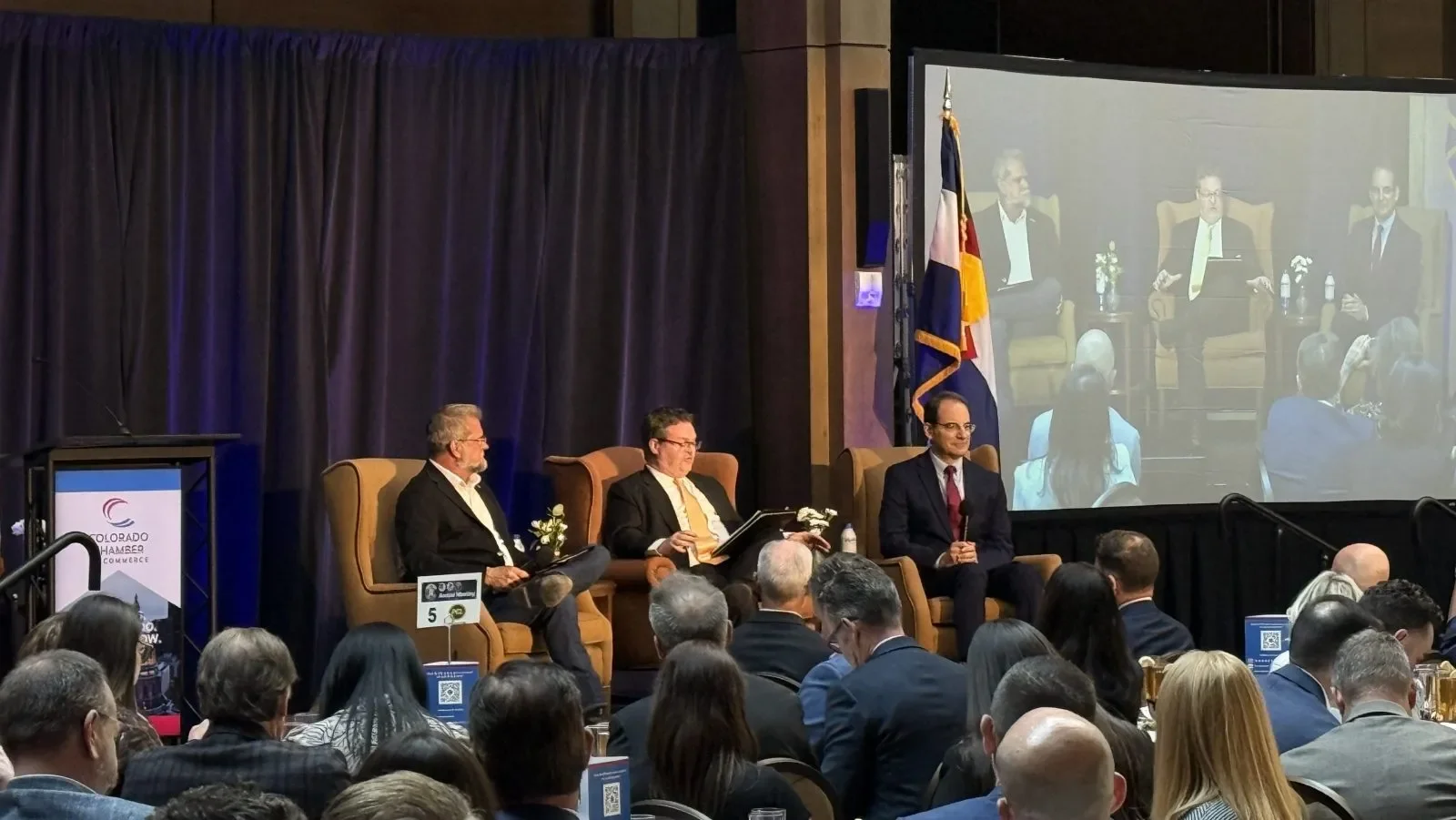 Weiser, Marx participate in Colorado chamber candidate forum