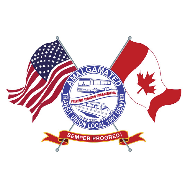 Amalgamated Transit Union Local 1001 Denver logo