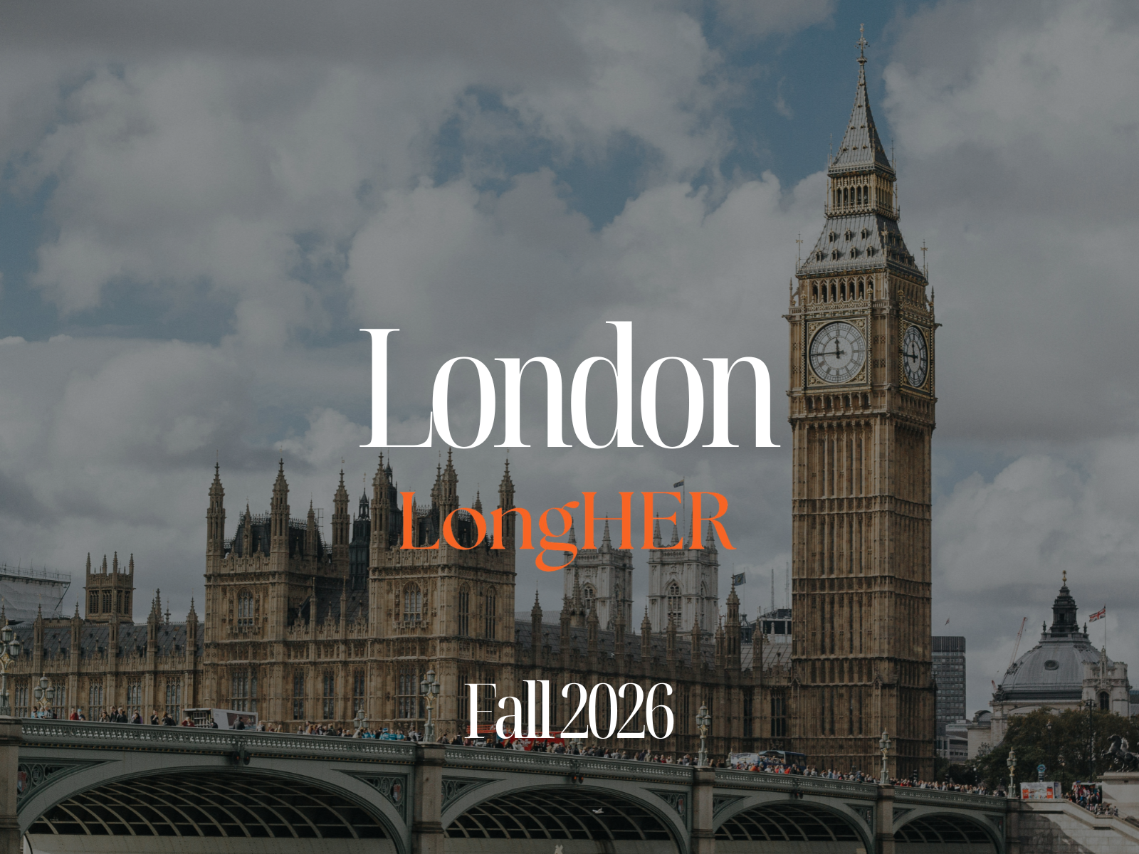 Big Ben clock tower and the Palace of Westminster in London under a partly cloudy sky.
