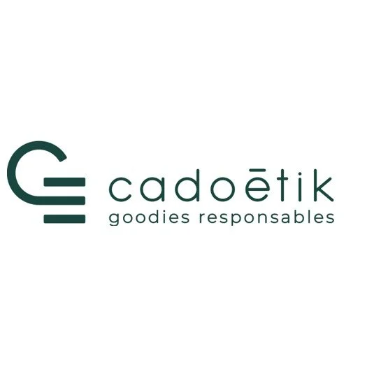 Logo of Cadôetik with the words 'goodies responsables' underneath.