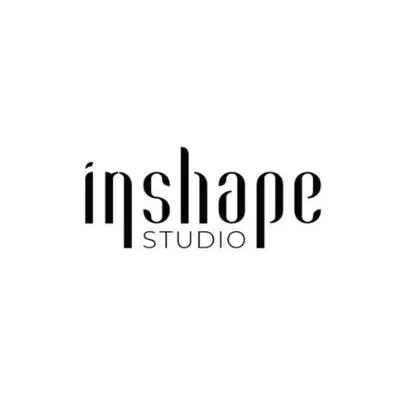 Inshape Studio logo in black text on a white background.